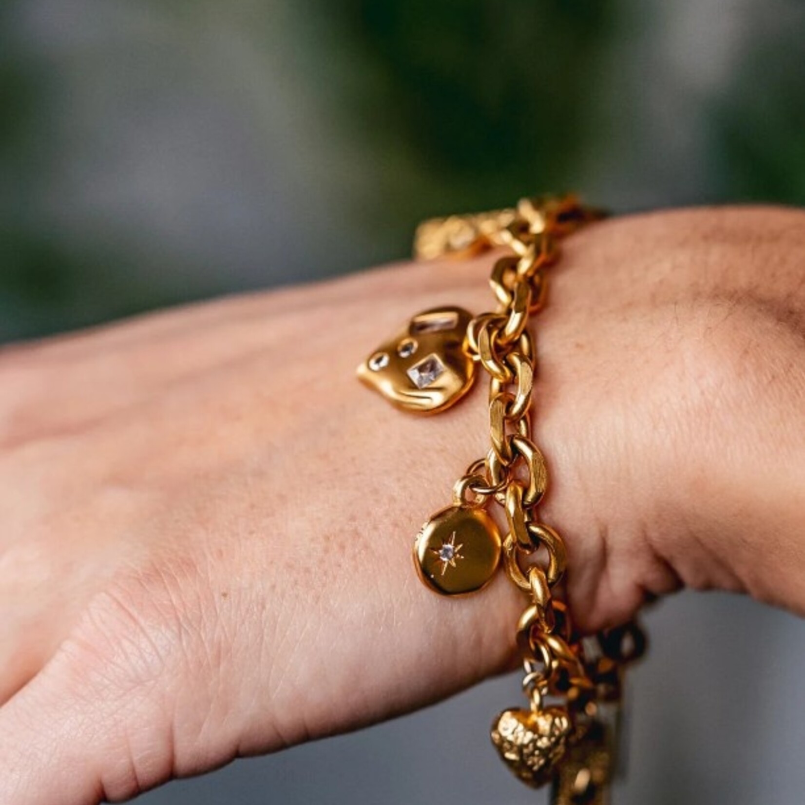 Loni Paul Jewelry Gold Charm Bracelet