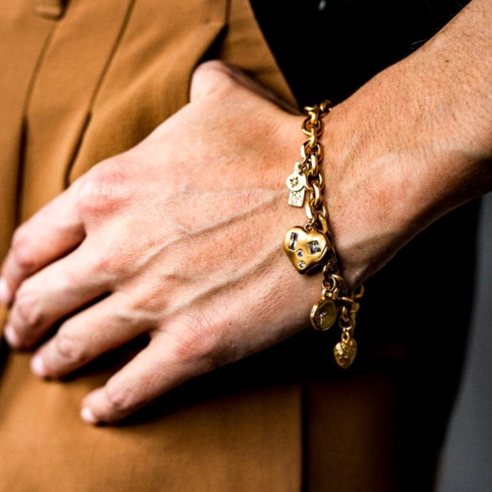 Loni Paul Jewelry Gold Charm Bracelet
