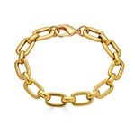 Loni Paul Jewelry Gold Oval Link Bracelet