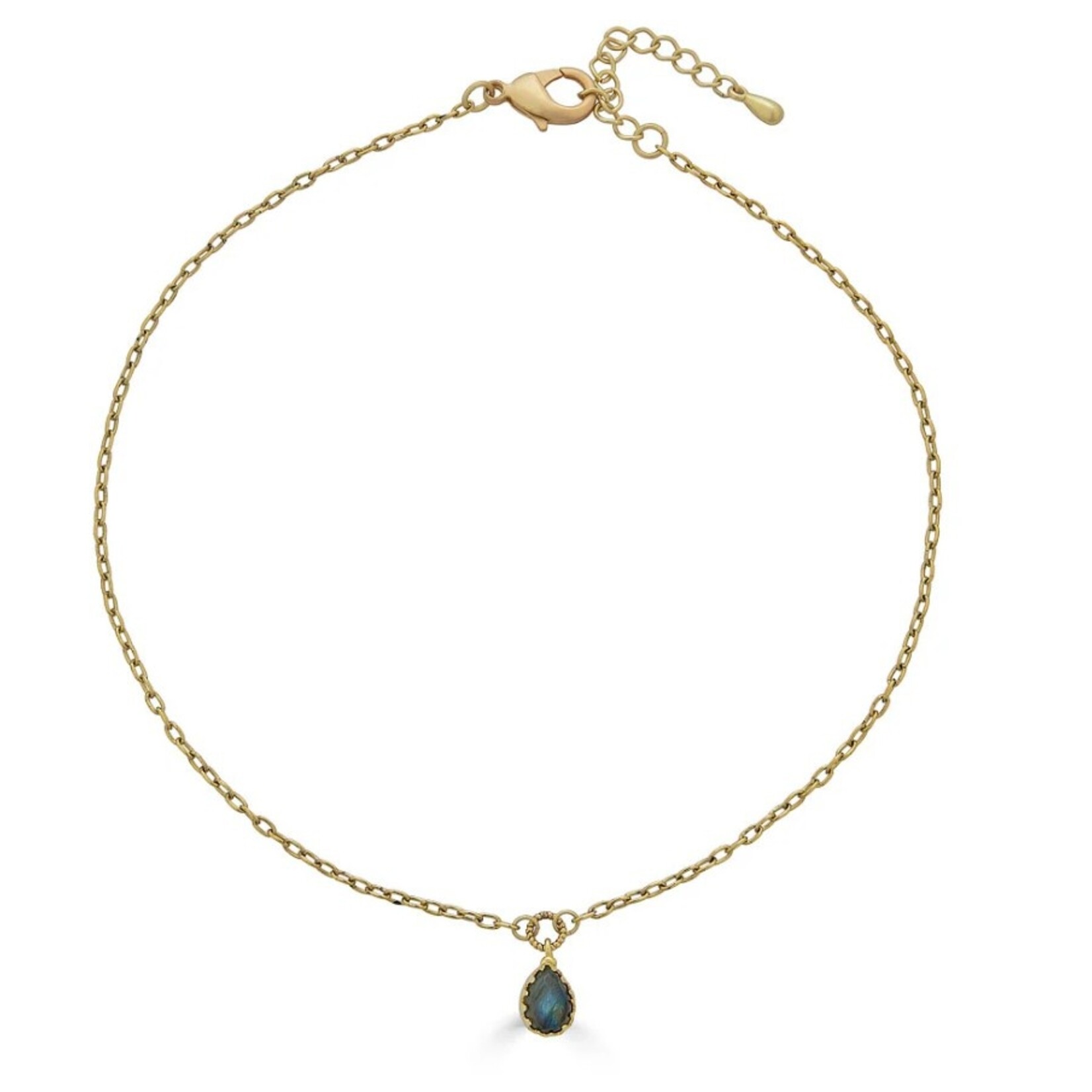 Loni Paul Jewelry Labradorite Prong Pendant Necklace