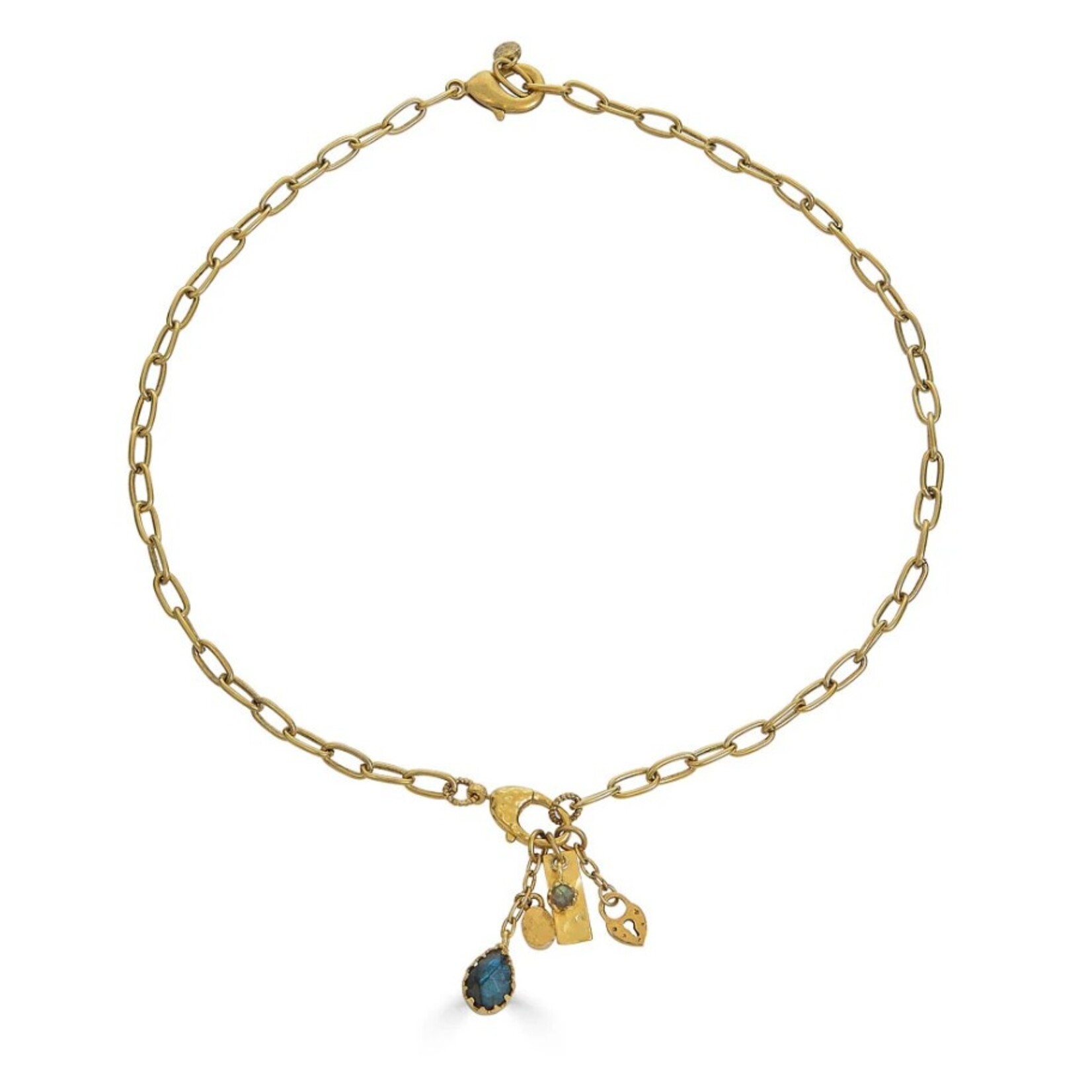 Loni Paul Jewelry Labradorite Talisman Drop Necklace