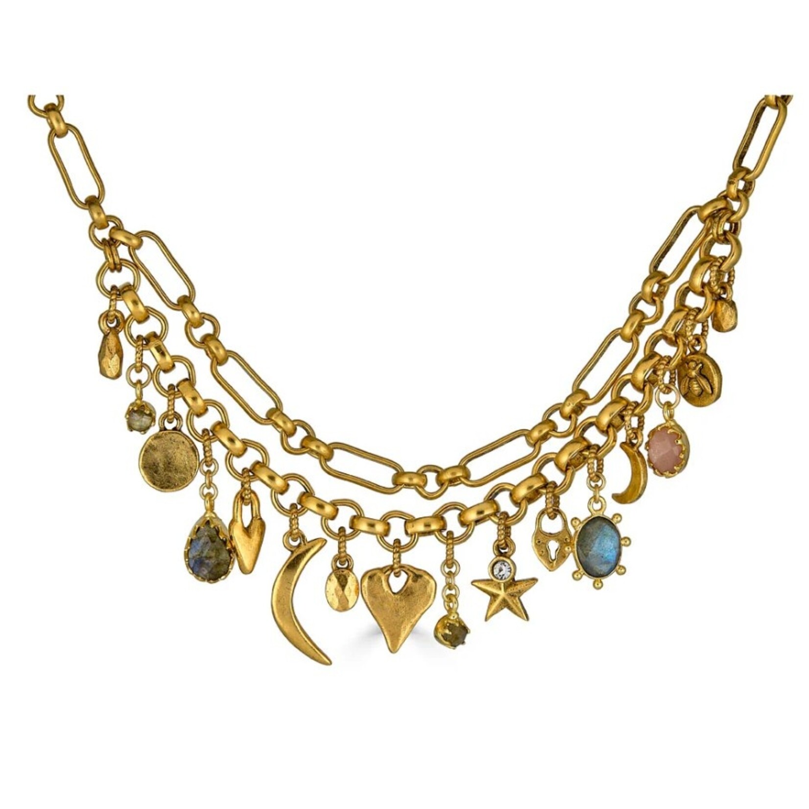 Loni Paul Jewelry Talisman Charm Necklace · Gold