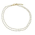 Loni Paul Jewelry Two Strand Delicate Labradorite Necklace
