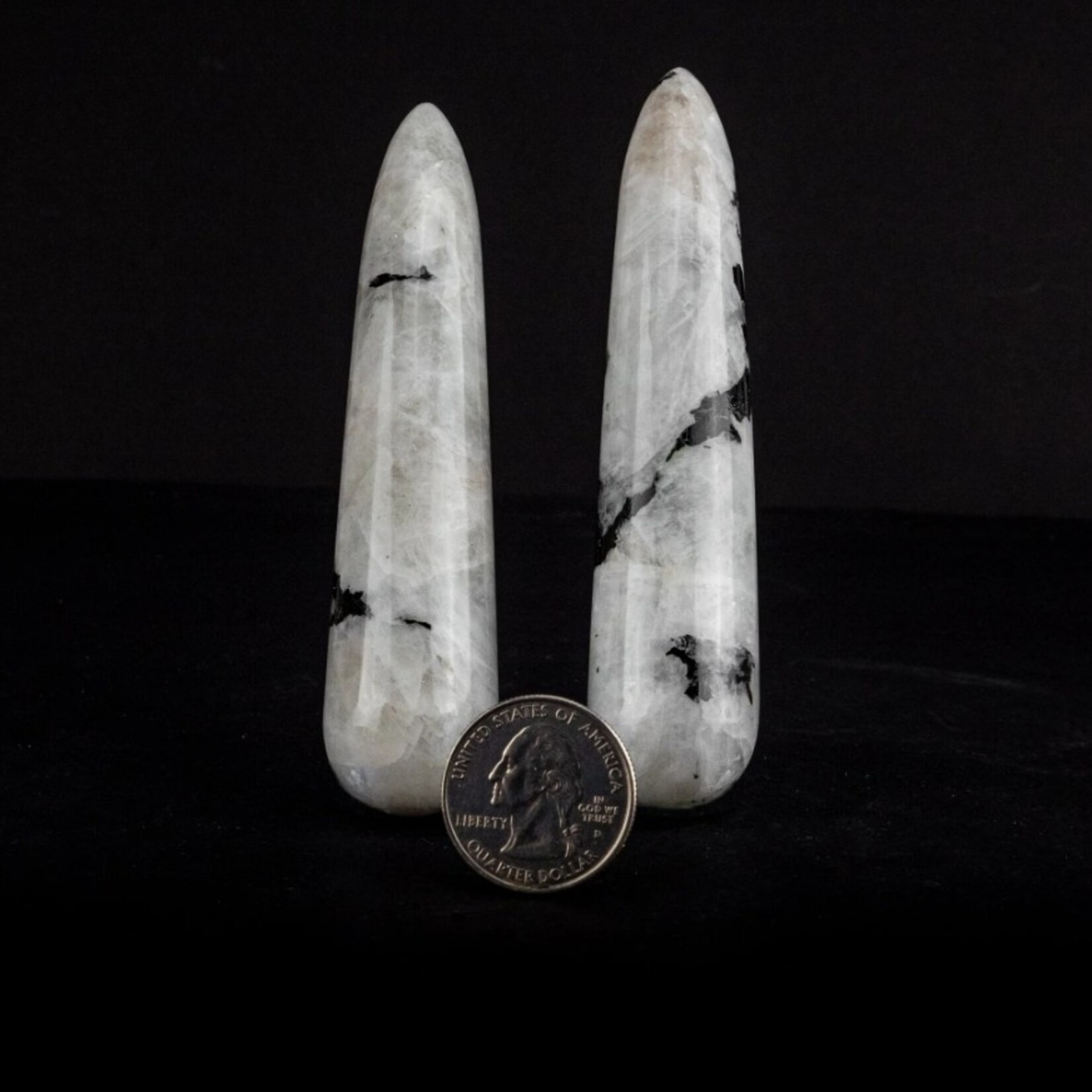 Rainbow Moonstone Massage Wand | 70-120mm