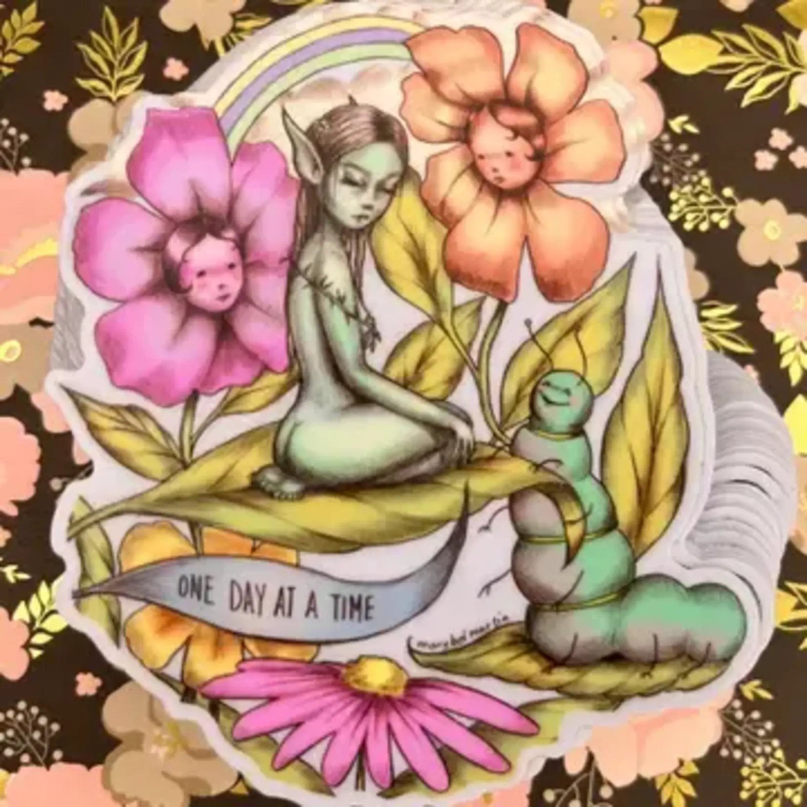 Marybel Martin One Day At A Time | Sticker