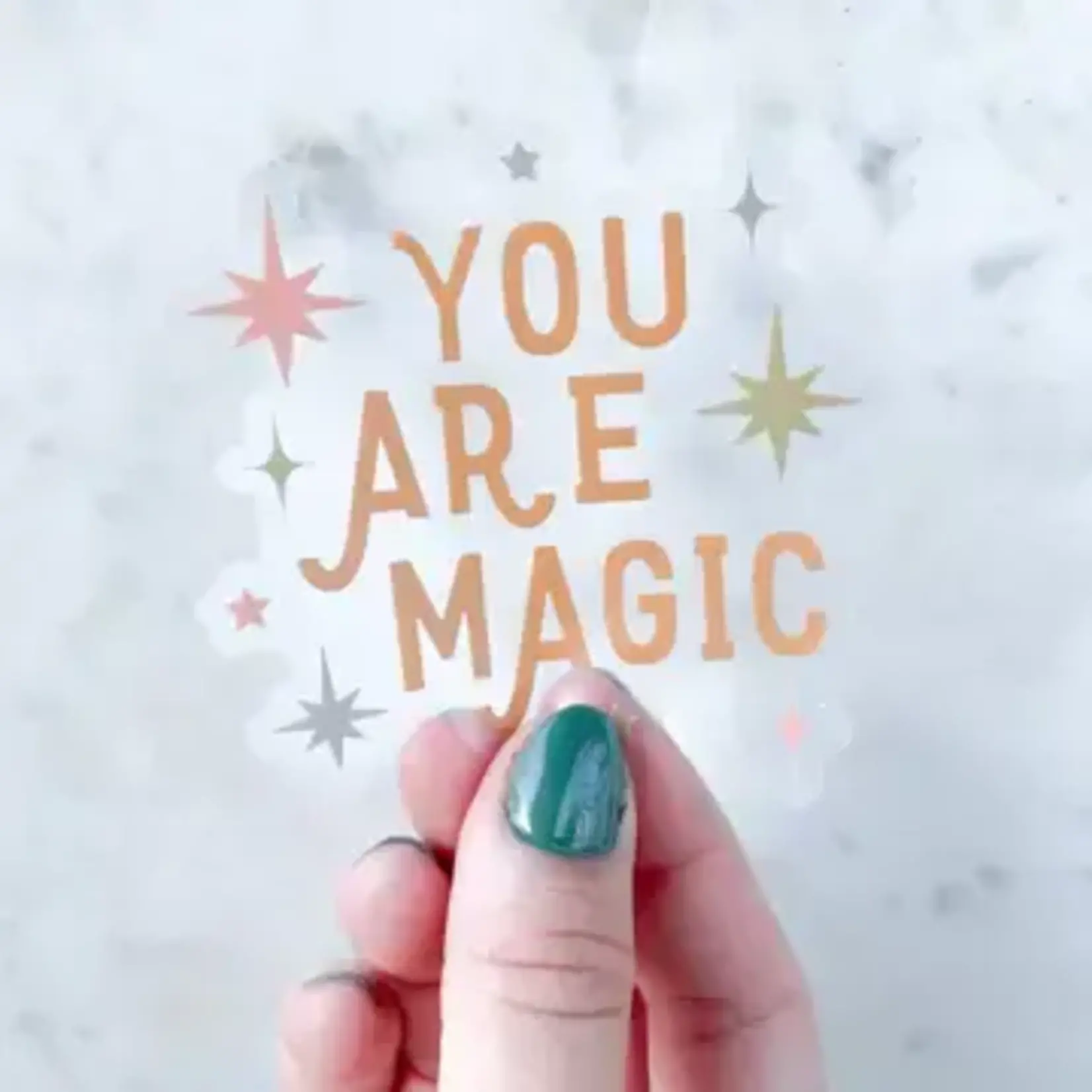 Meaggie Moos Clear You Are Magic | Sticker