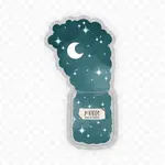 Meaggie Moos Magic in a Jar | Sticker