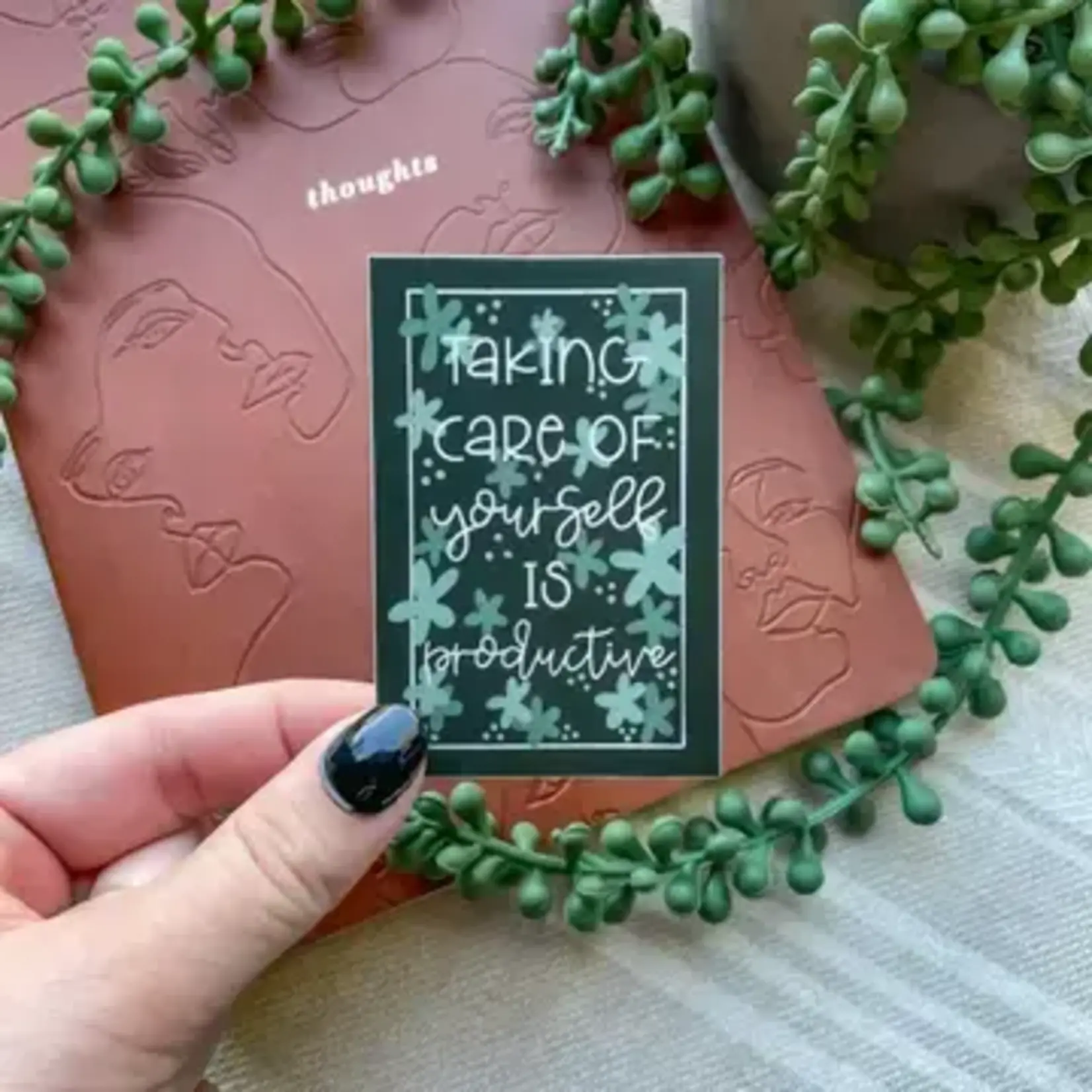 Meaggie Moos Taking Care of Yourself | Sticker