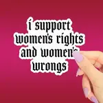 Pretty Toxic Stickers Women's Rights | Sticker