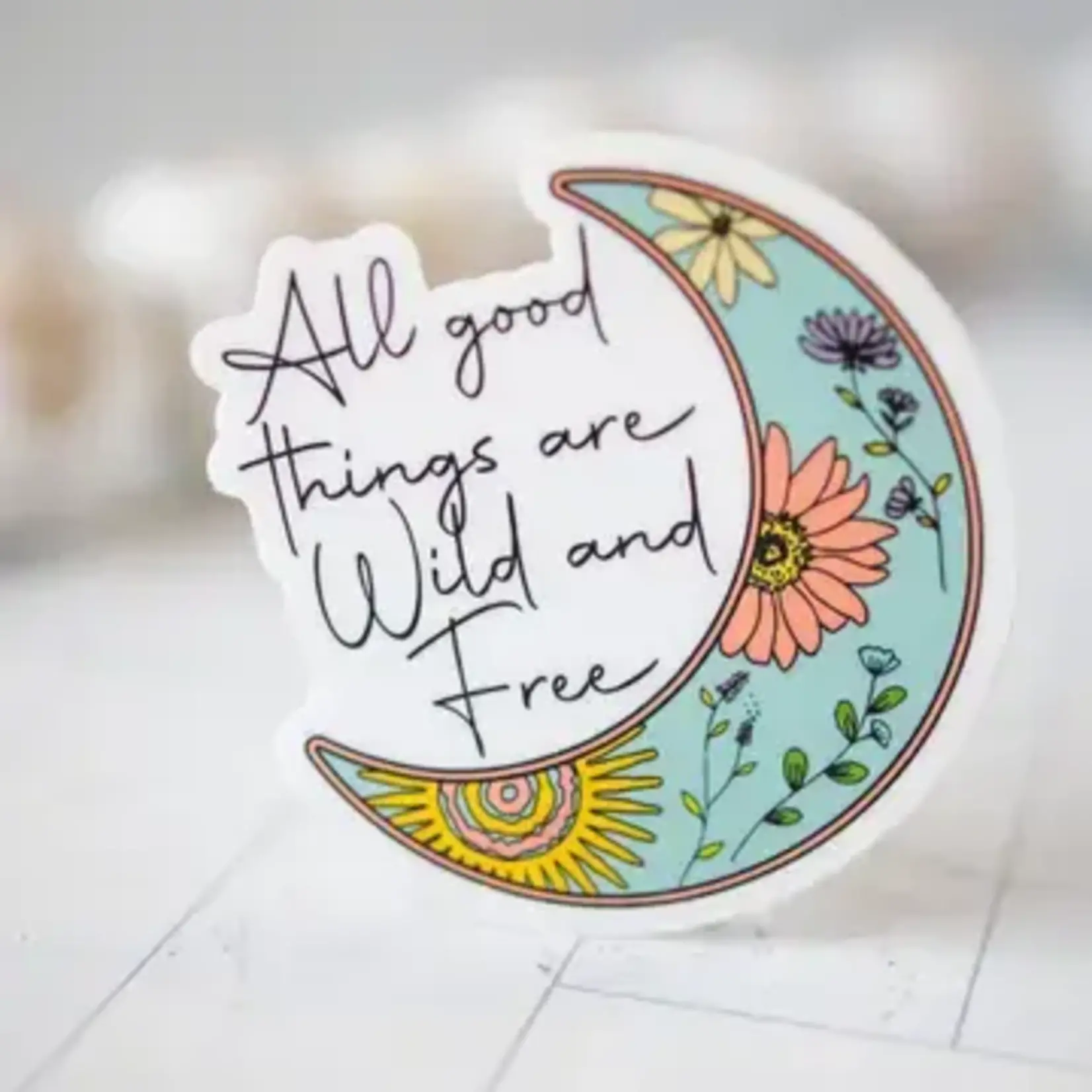 Savannah and James Co All Good Things | Sticker