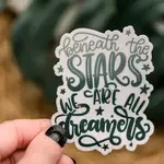 Savannah and James Co Beneath the Stars | Sticker