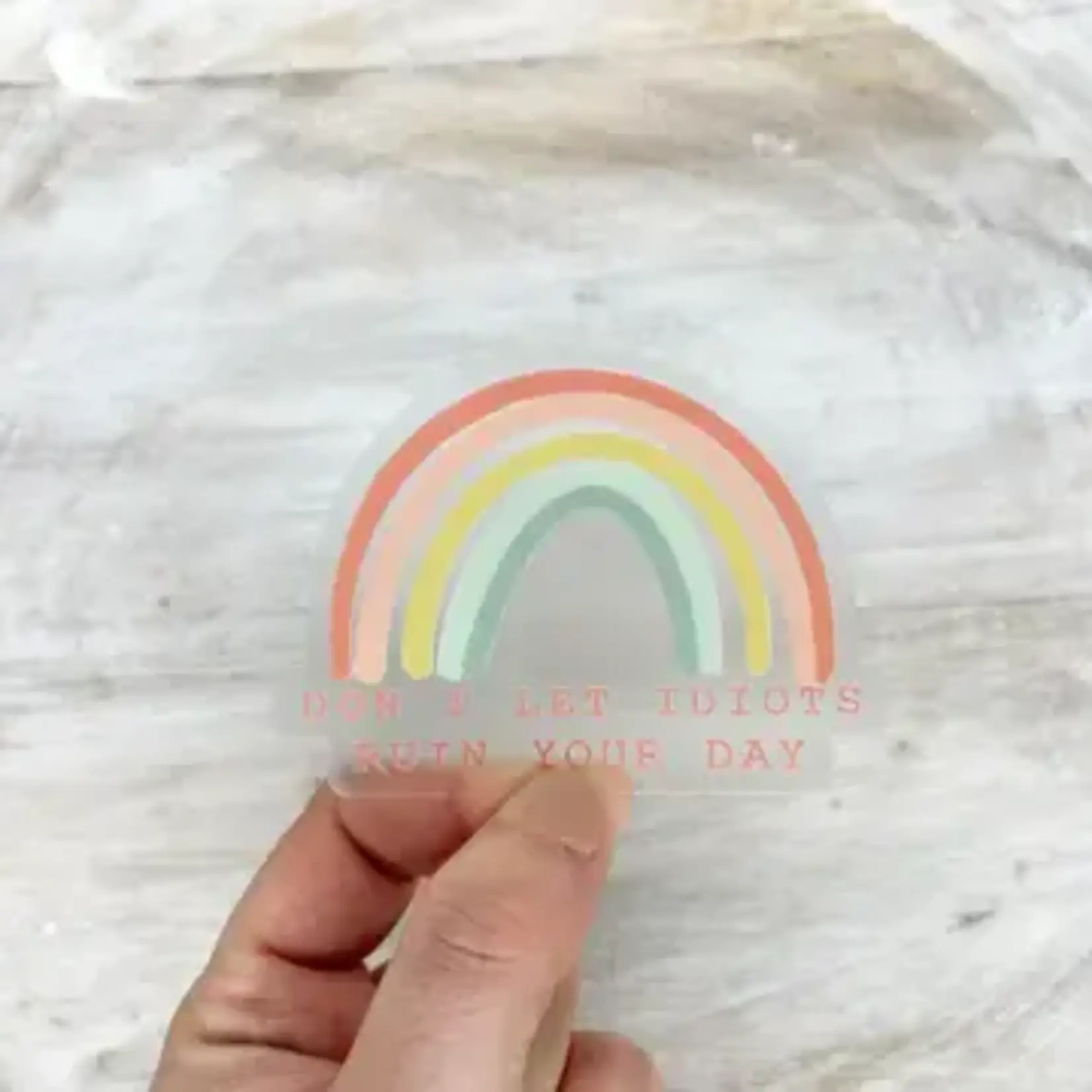 Savannah and James Co Clear Don't Let Idiots Ruin Your Day | Sticker