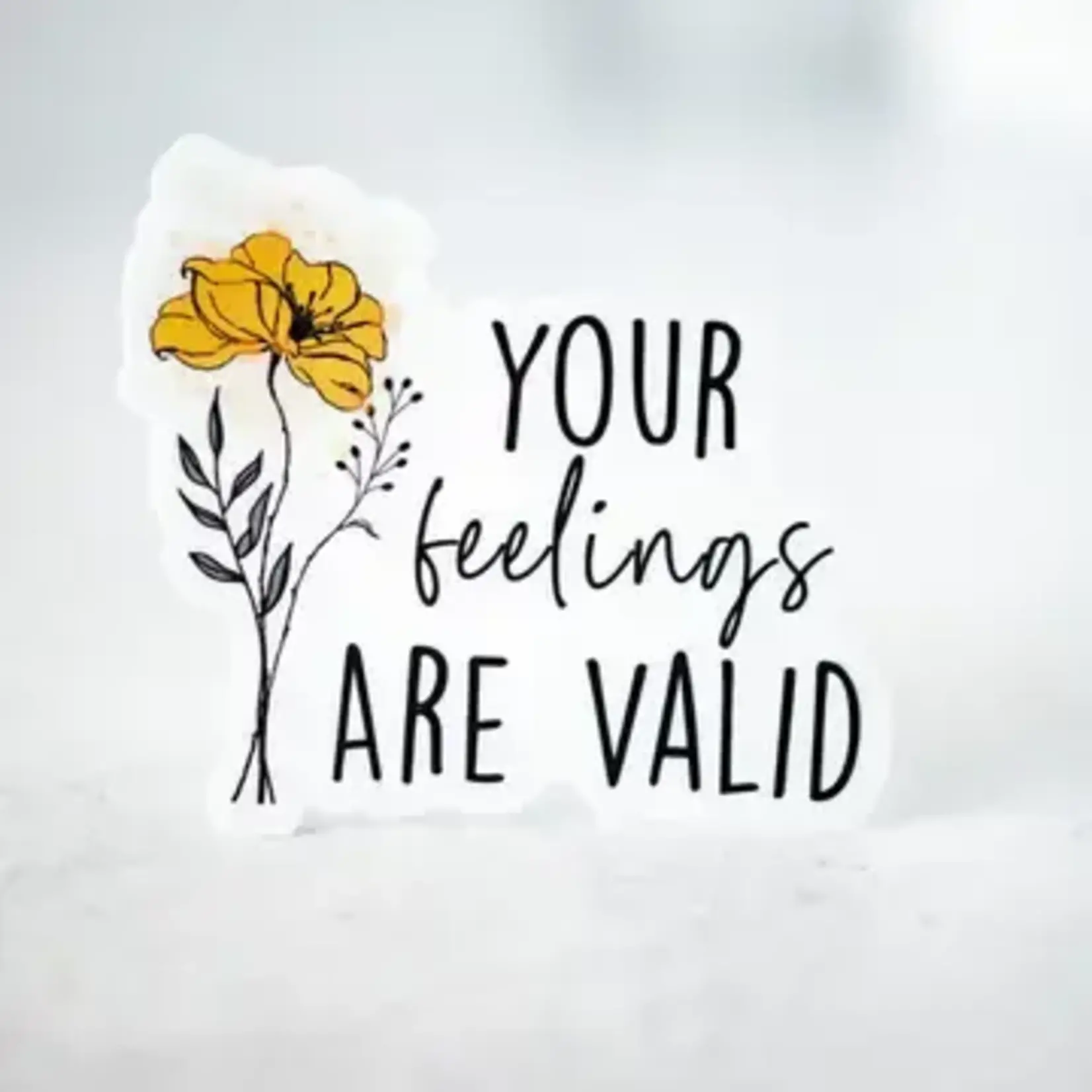 Savannah and James Co Feelings Are Valid | Sticker