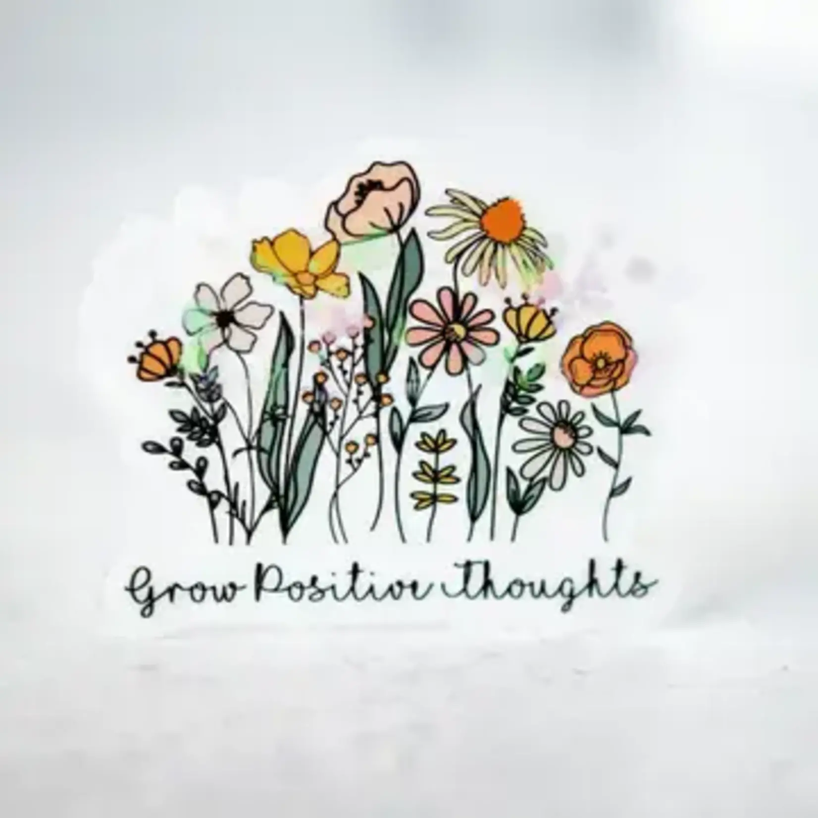 Savannah and James Co Grow Positive Thoughts | Sticker