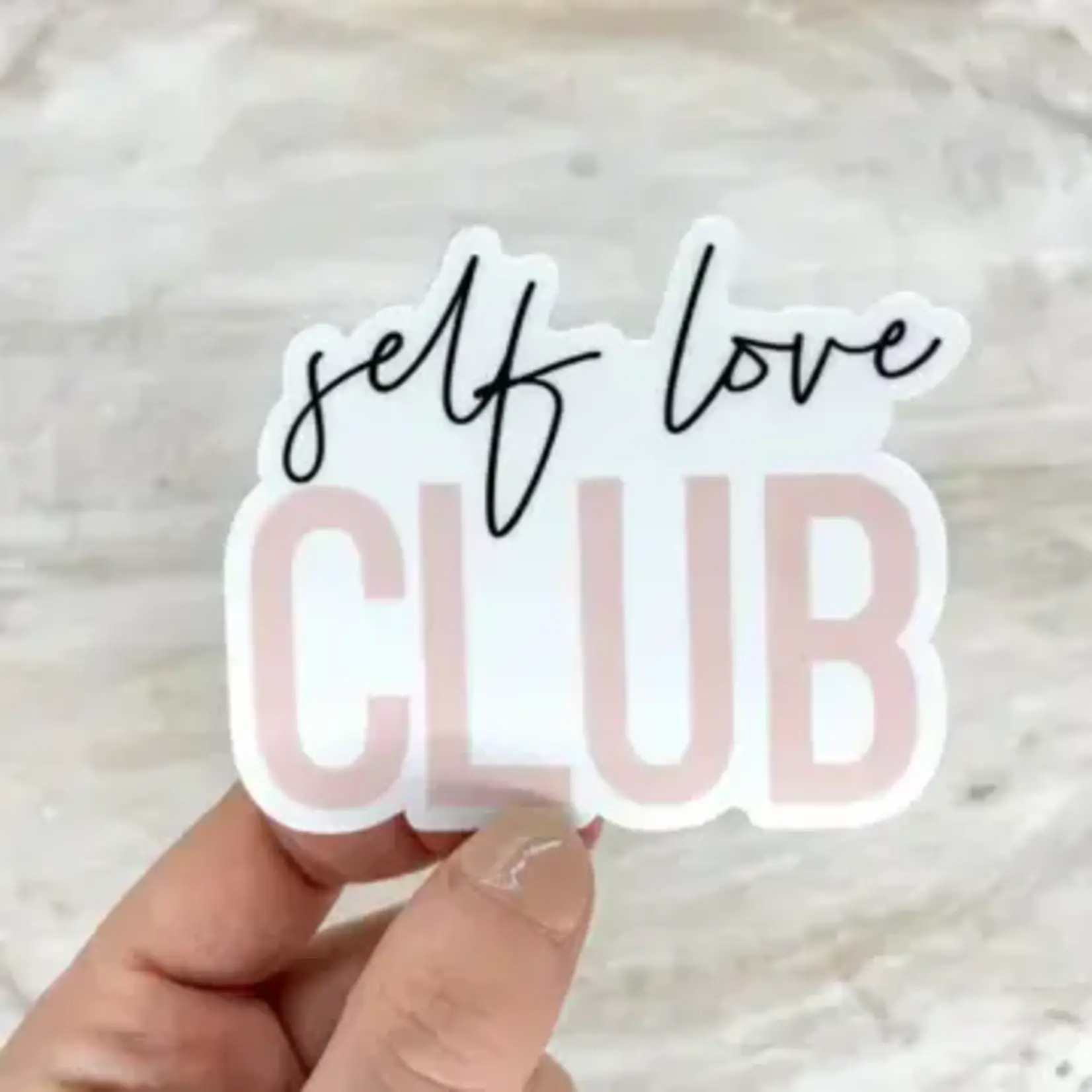 Savannah and James Co Self Love Club | Sticker