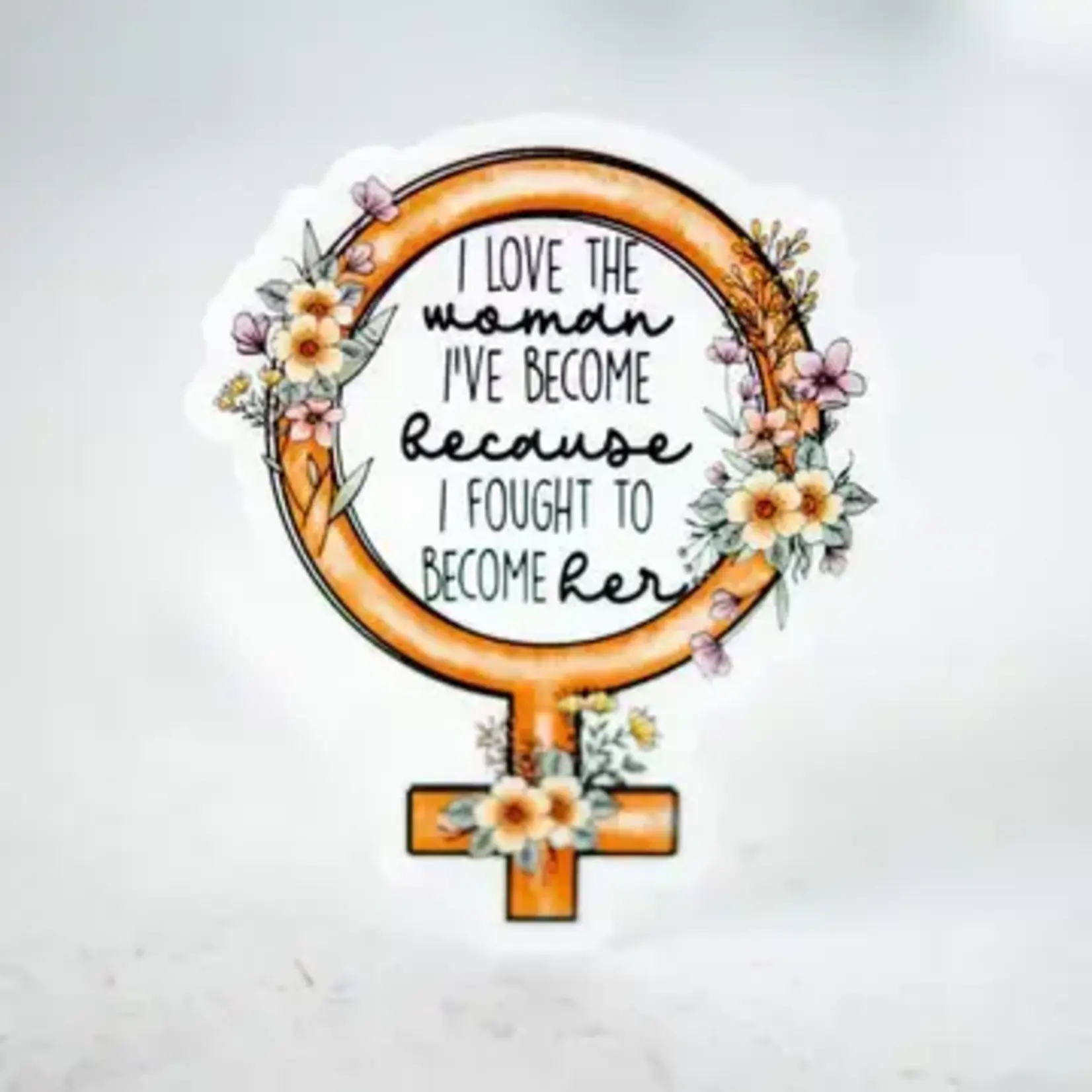 Savannah and James Co The Woman I've Become | Sticker