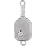 Pickleball Paddle · Silver · Connectors