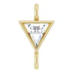 Natural Triangle Diamond · Gold · Connectors