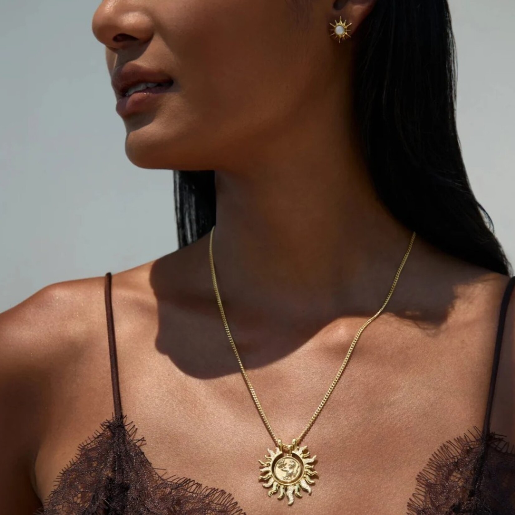 Mini Sun Halo · 14K Gold Vermeil