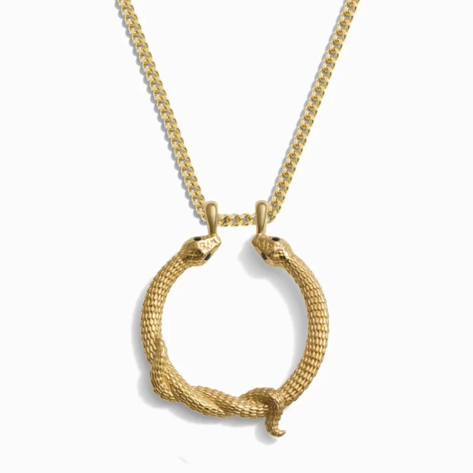 Snake Goddess Halo · 14K Gold Vermeil