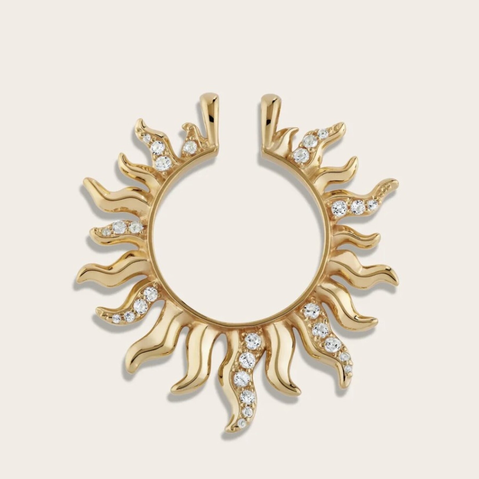 Sun Halo · 14K Gold Vermeil