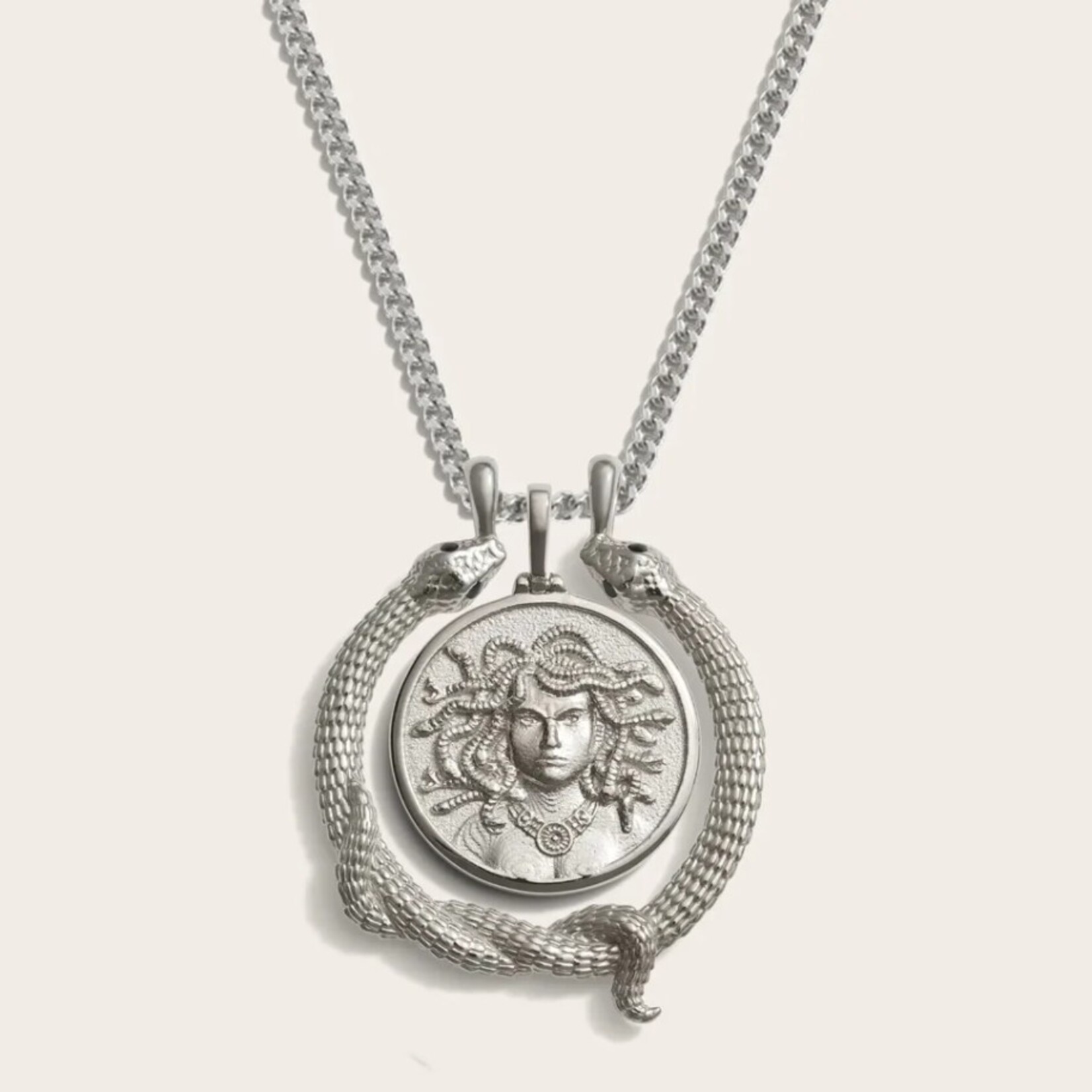 *Snake Goddess Halo · Sterling Silver