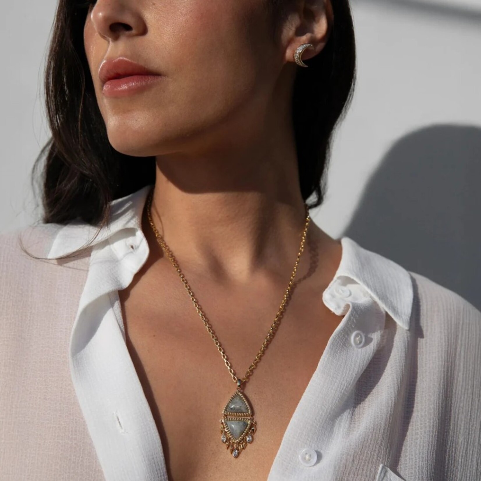 *Wind Chime Necklace · Sterling Silver
