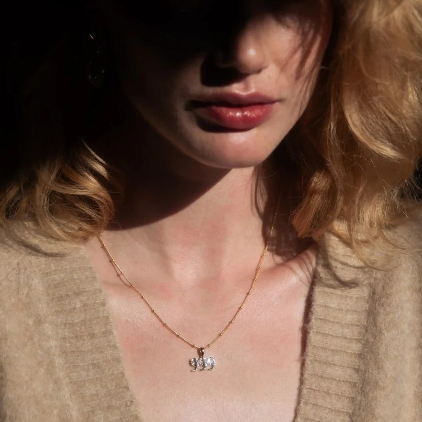 Angel Number Necklace 16-18" · Sterling Silver ·