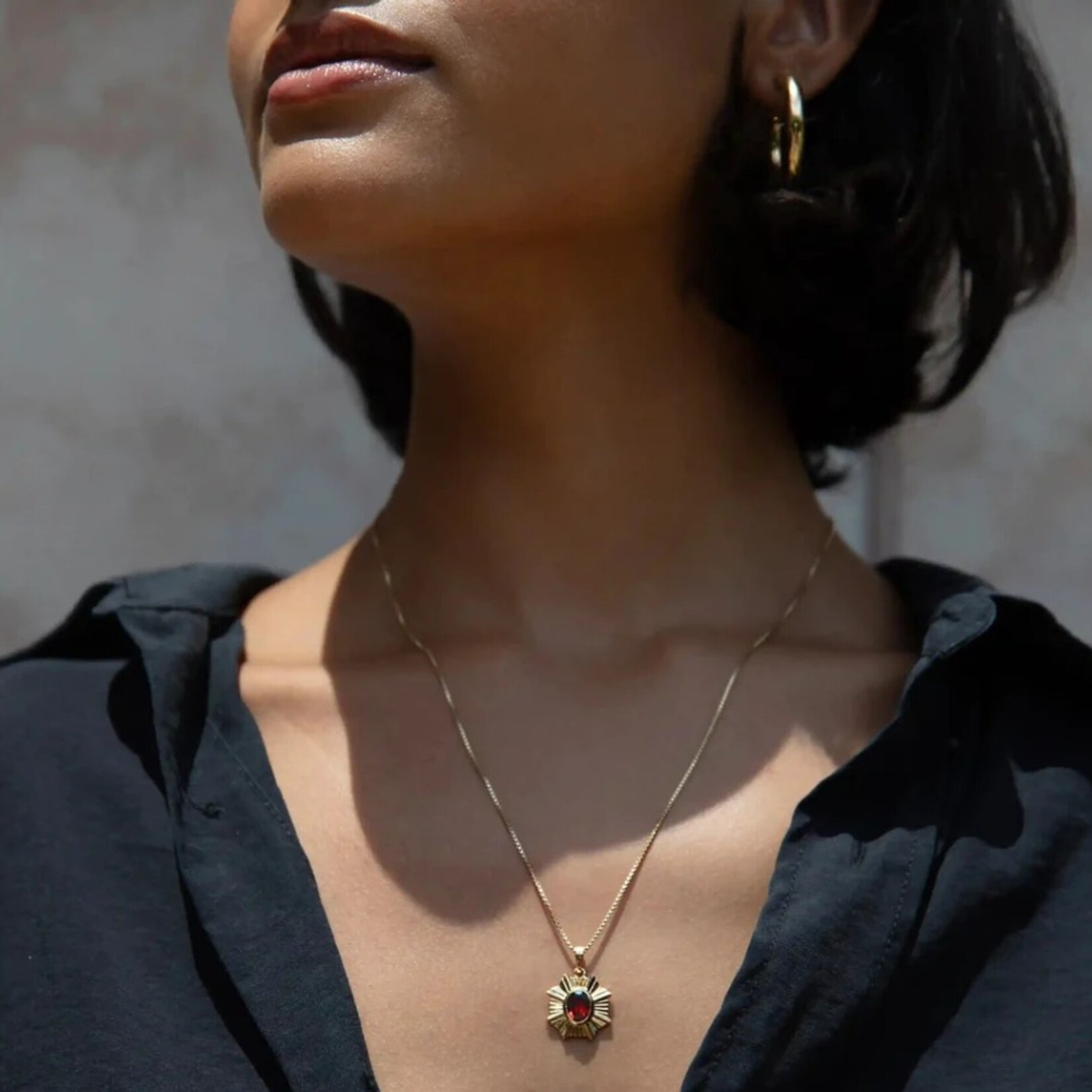 Aura Necklace 16-18" · 14K Gold Vermeil ·