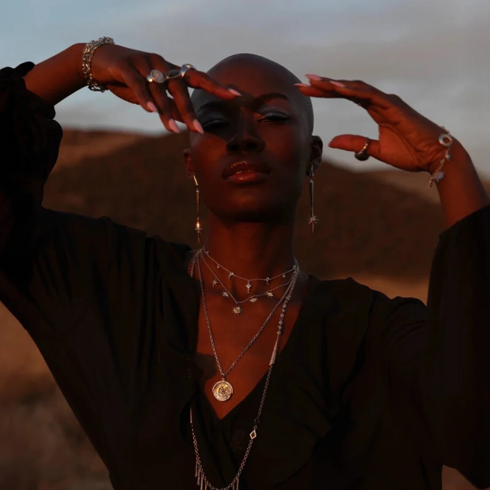 Special Edition Selene 16-18" Rolo Chain Necklace  · Sterling Silver