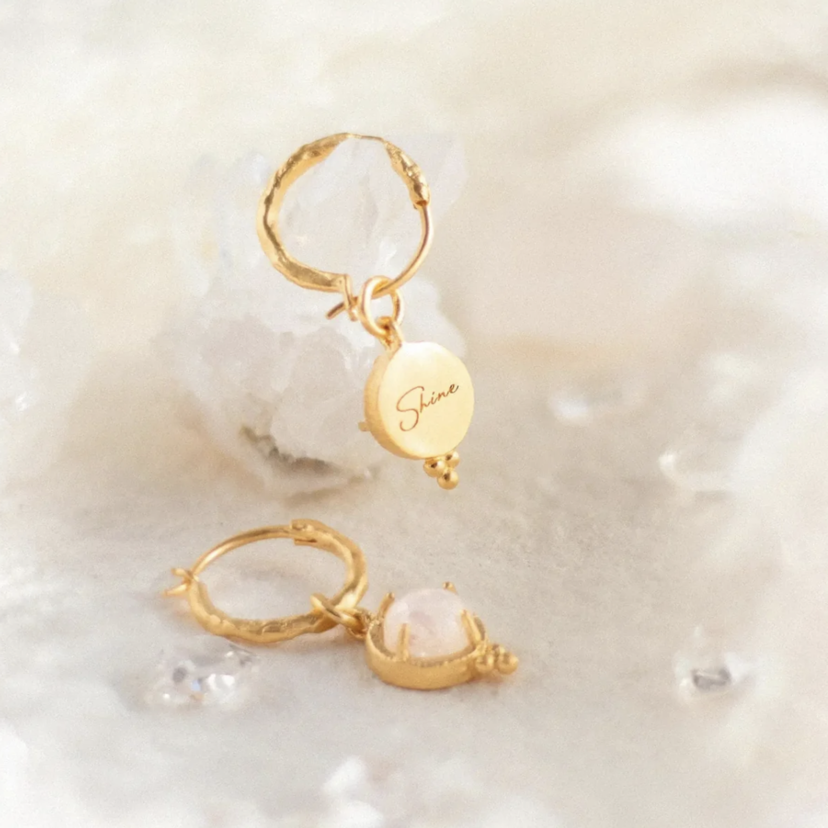 Shine · Hoop Earrings