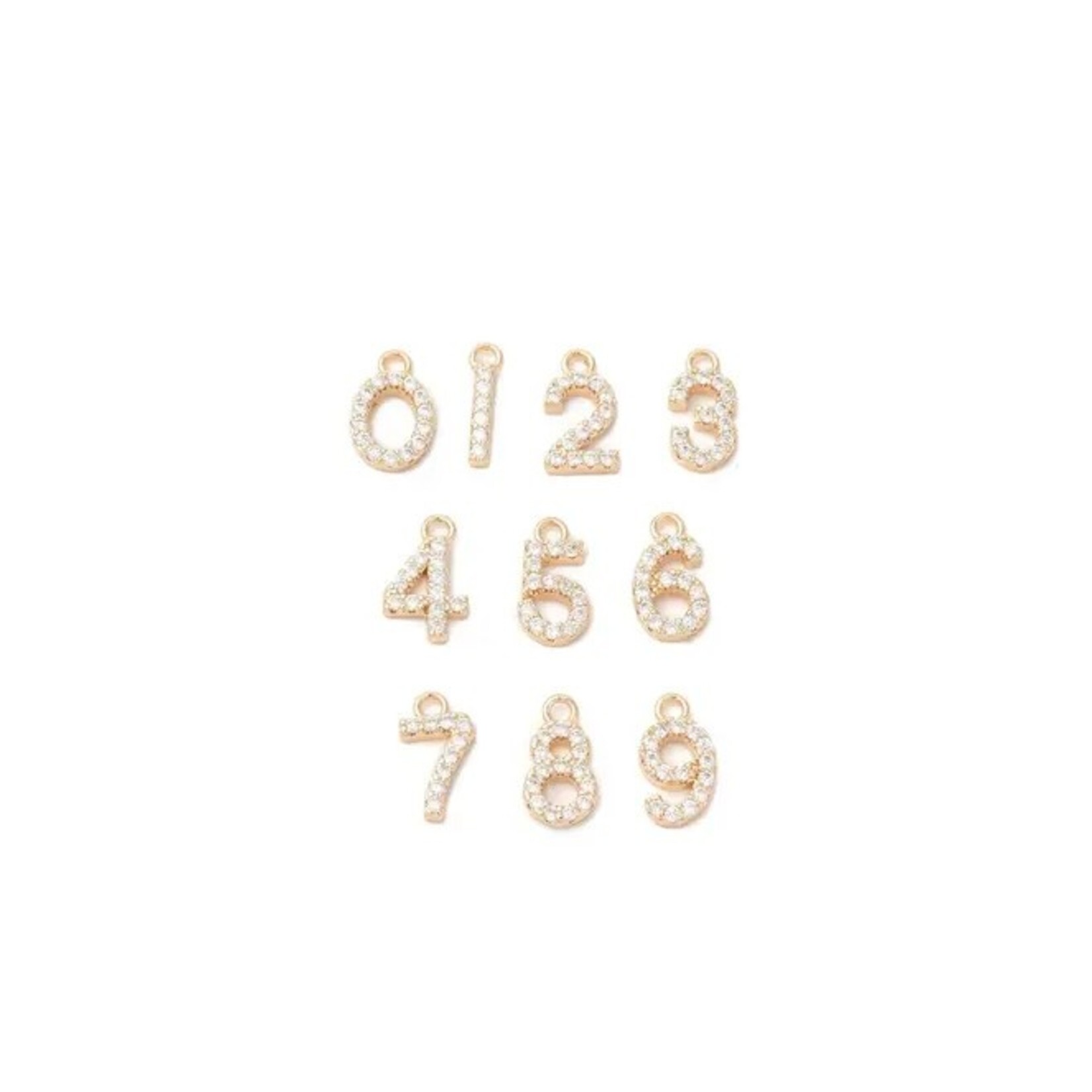 The Charm Bar Company Charm Bar · Gold · Gem Number ·