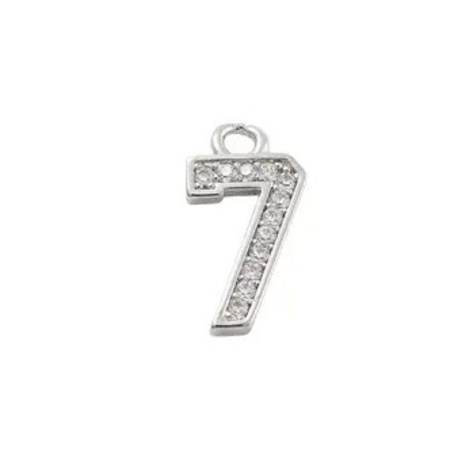 The Charm Bar Company Charm Bar · Silver · Gem Number ·