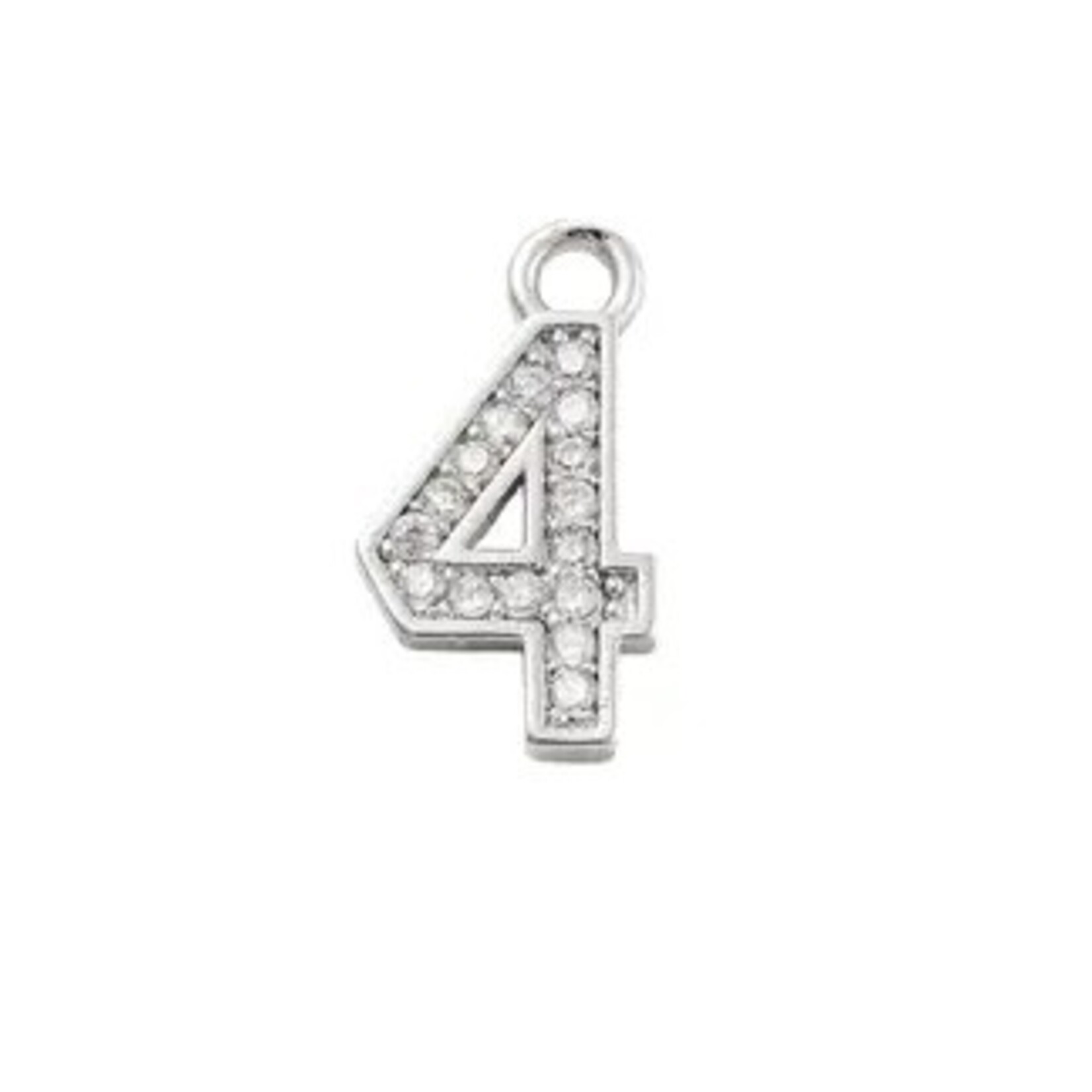 The Charm Bar Company Charm Bar · Silver · Gem Number ·