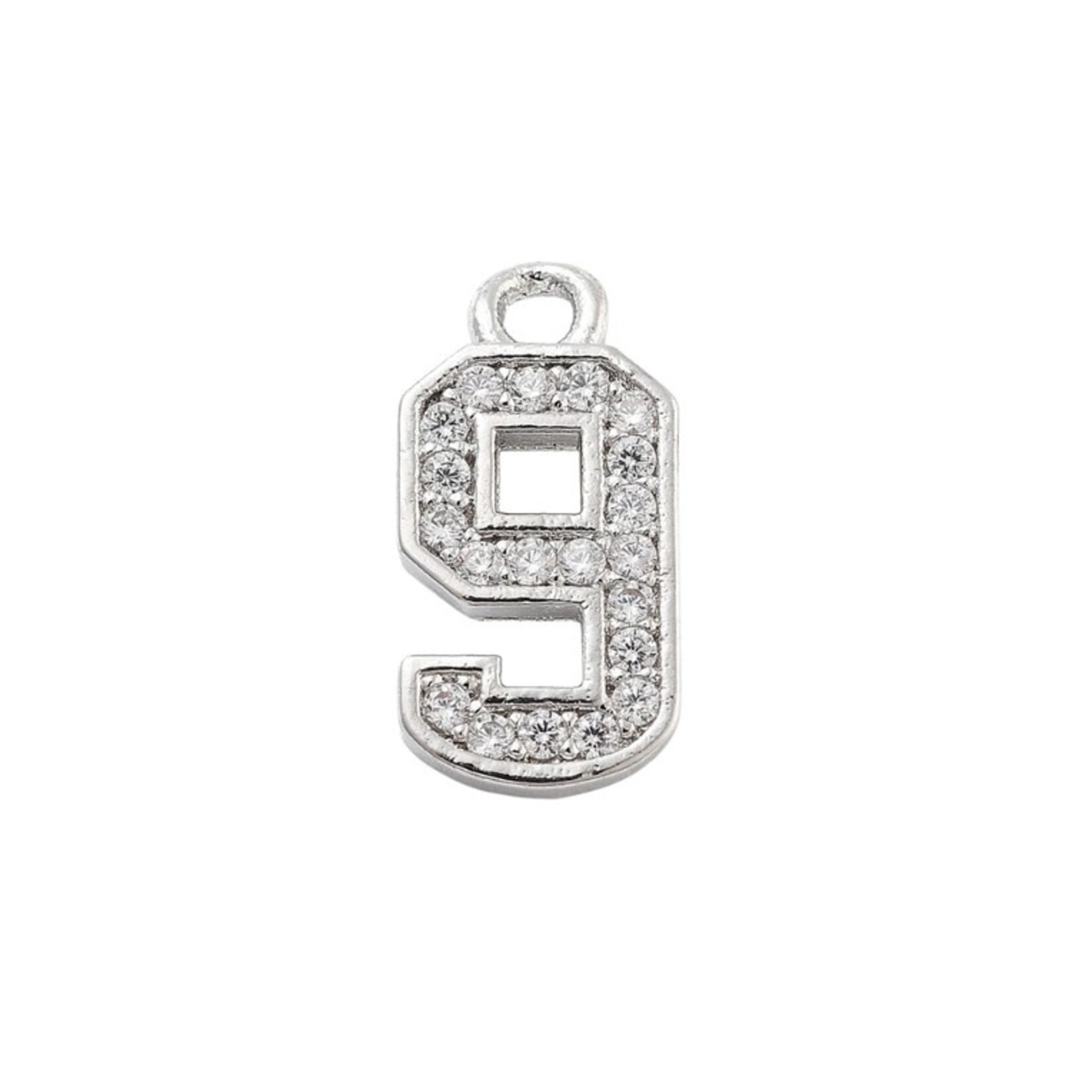The Charm Bar Company Charm Bar · Silver · Gem Number ·