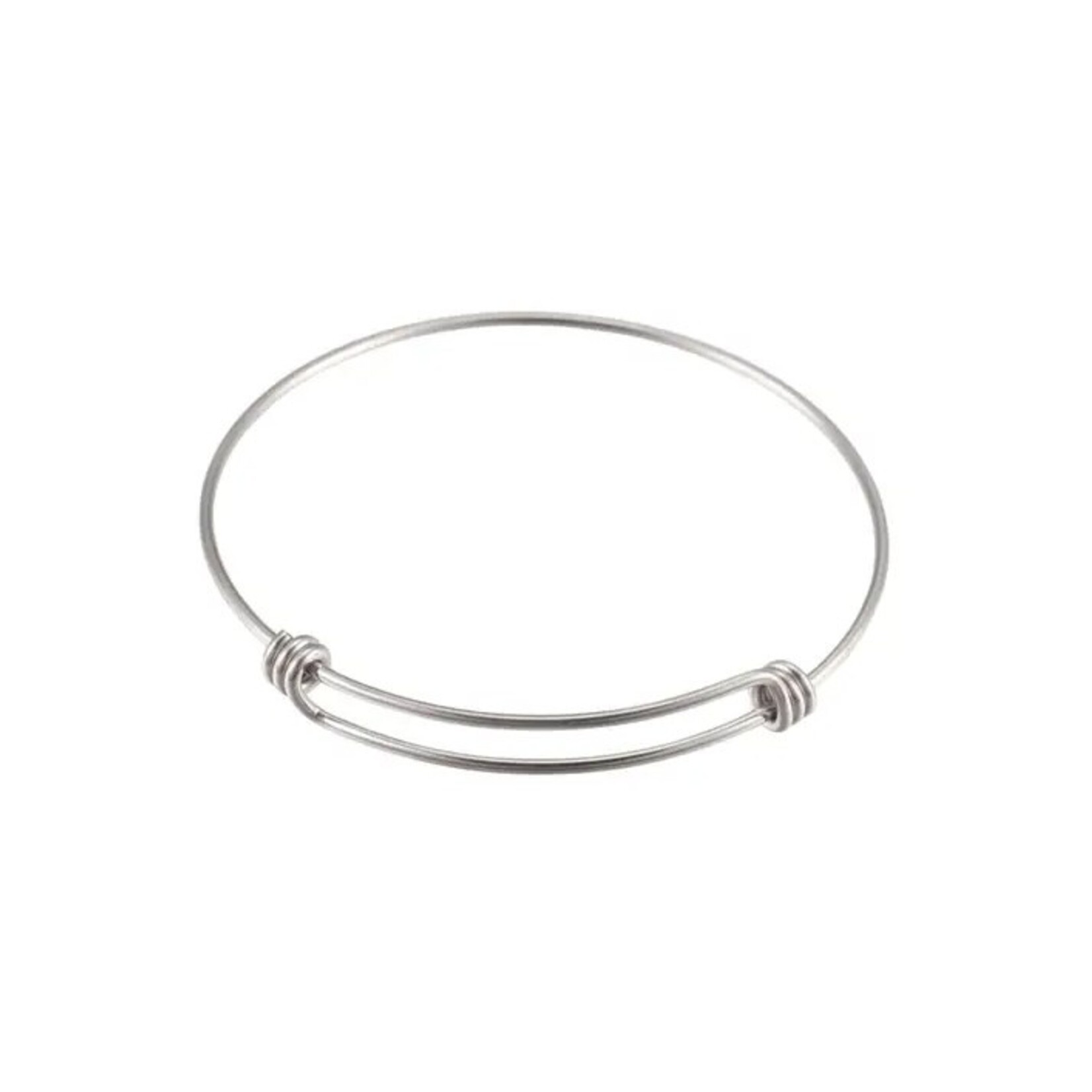 The Charm Bar Company Expandable Charm Bracelet · Silver