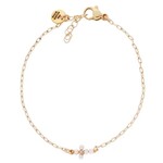 Croix De Perles Bracelet · Gold