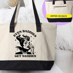 House of Rodan Even Baddies Get Saddies | Tote Bag