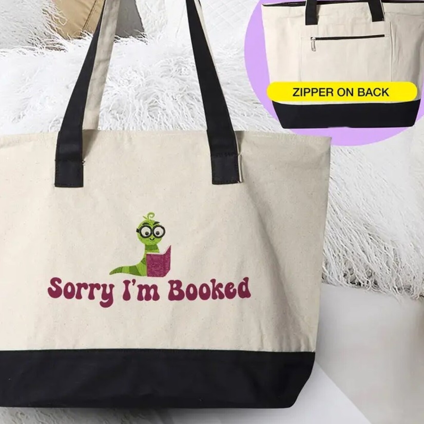 House of Rodan Sorry I'm Booked | Tote Bag