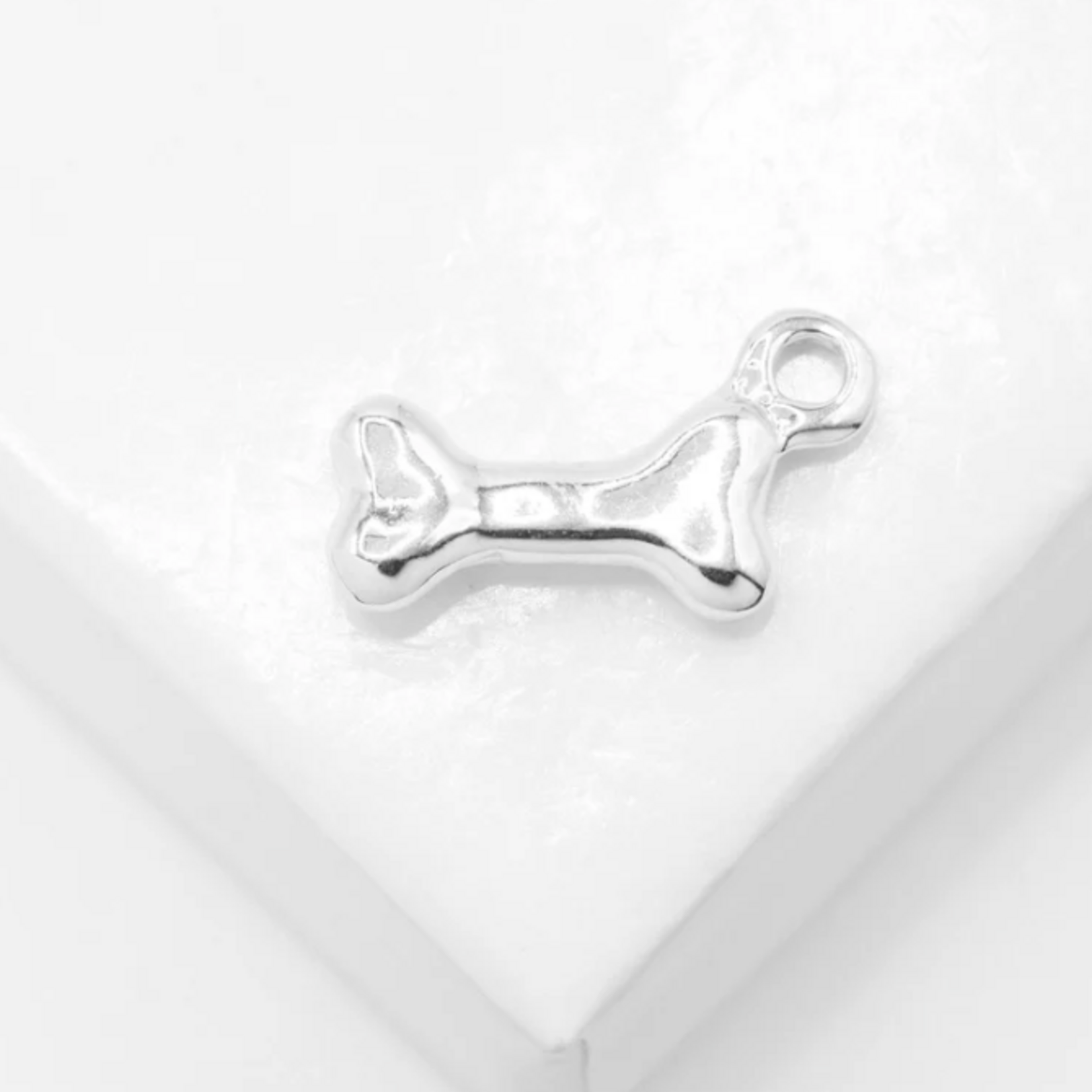 Charmed! Dog Bone Charm · Sterling Silver