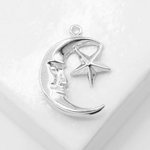 Charmed! Moon & Star Charm · Sterling Silver