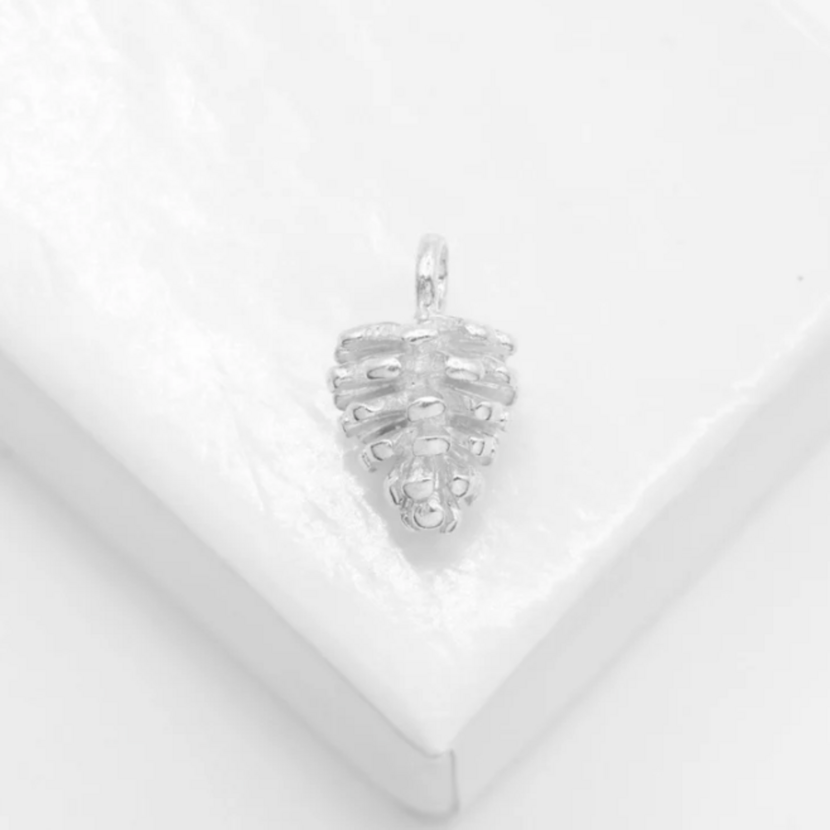 Charmed! Pinecone Charm · Sterling Silver