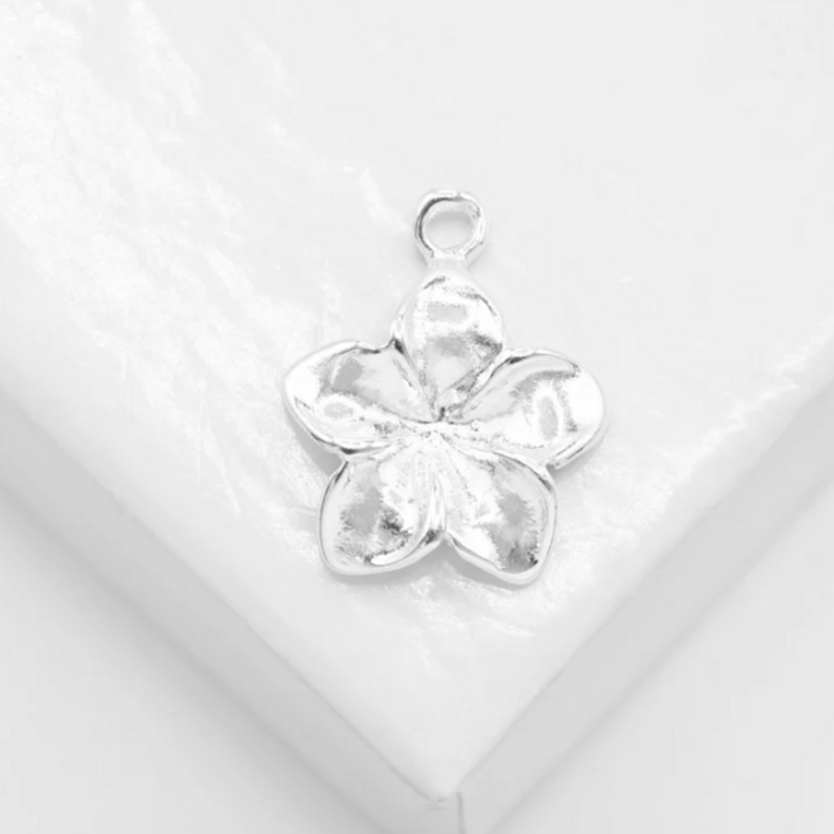 Charmed! Plumeria Charm · Sterling Silver