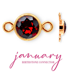 *Birthstone · Connectors · Gold Fill ·