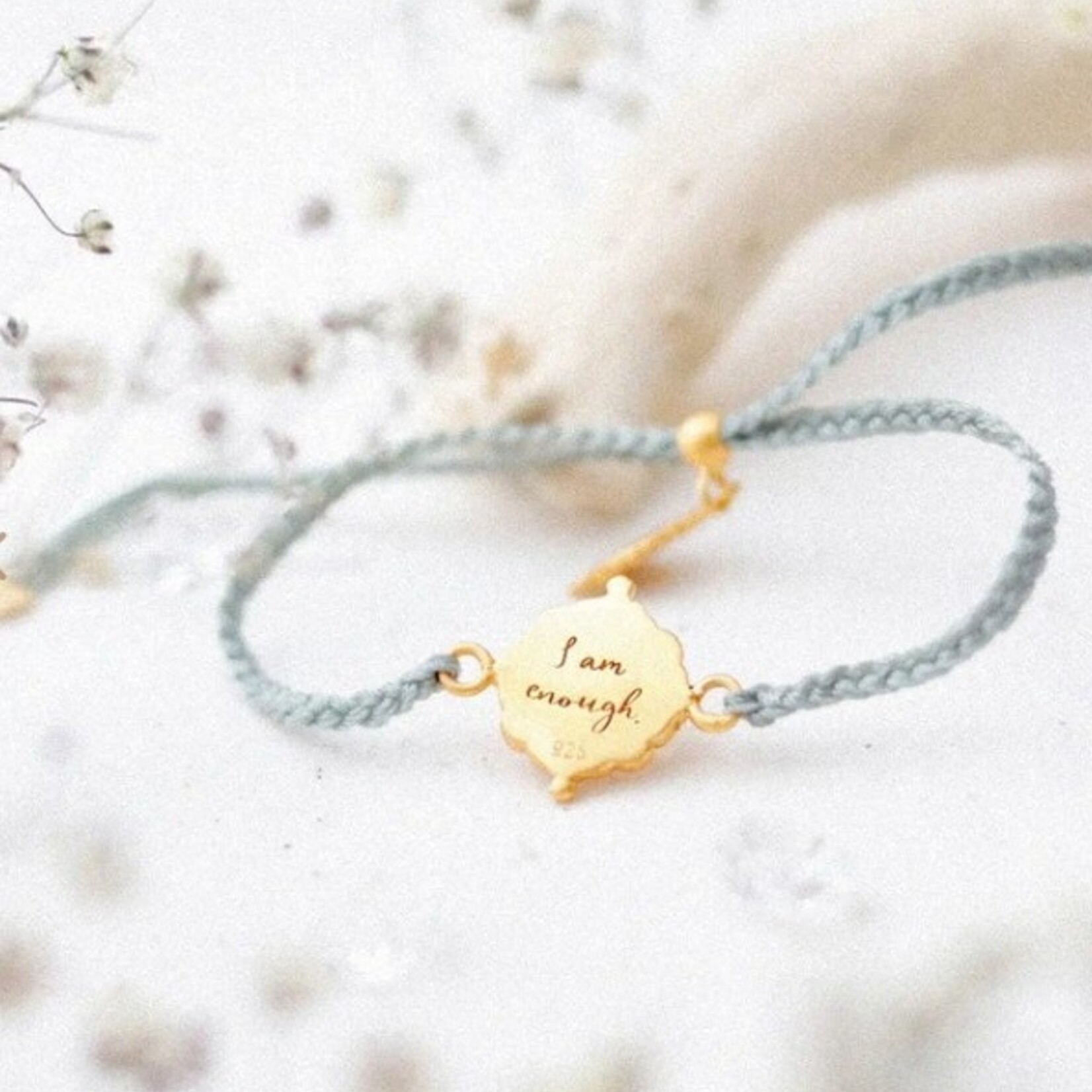 *Inner Knowing Cord Bracelet · 22K Gold Vermeil