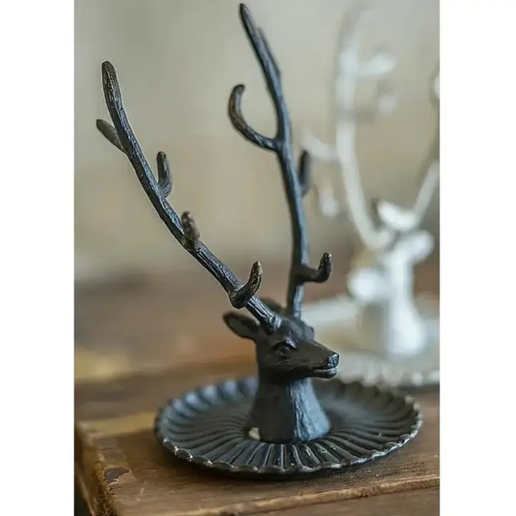 Vagabond Vintage Buck Jewelry Holder ·  Black