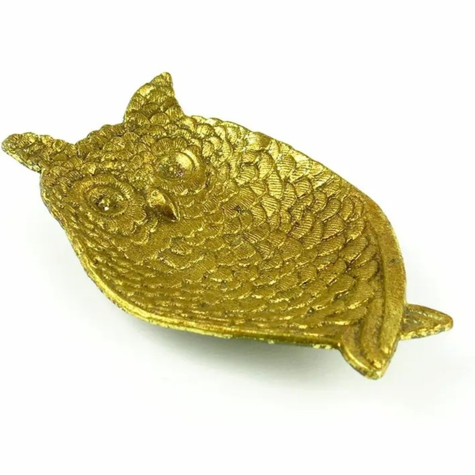 Vagabond Vintage Owl Jewelry Tray | Gold & Pewter