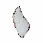 Vagabond Vintage Iron Wing Tray in Rustic White