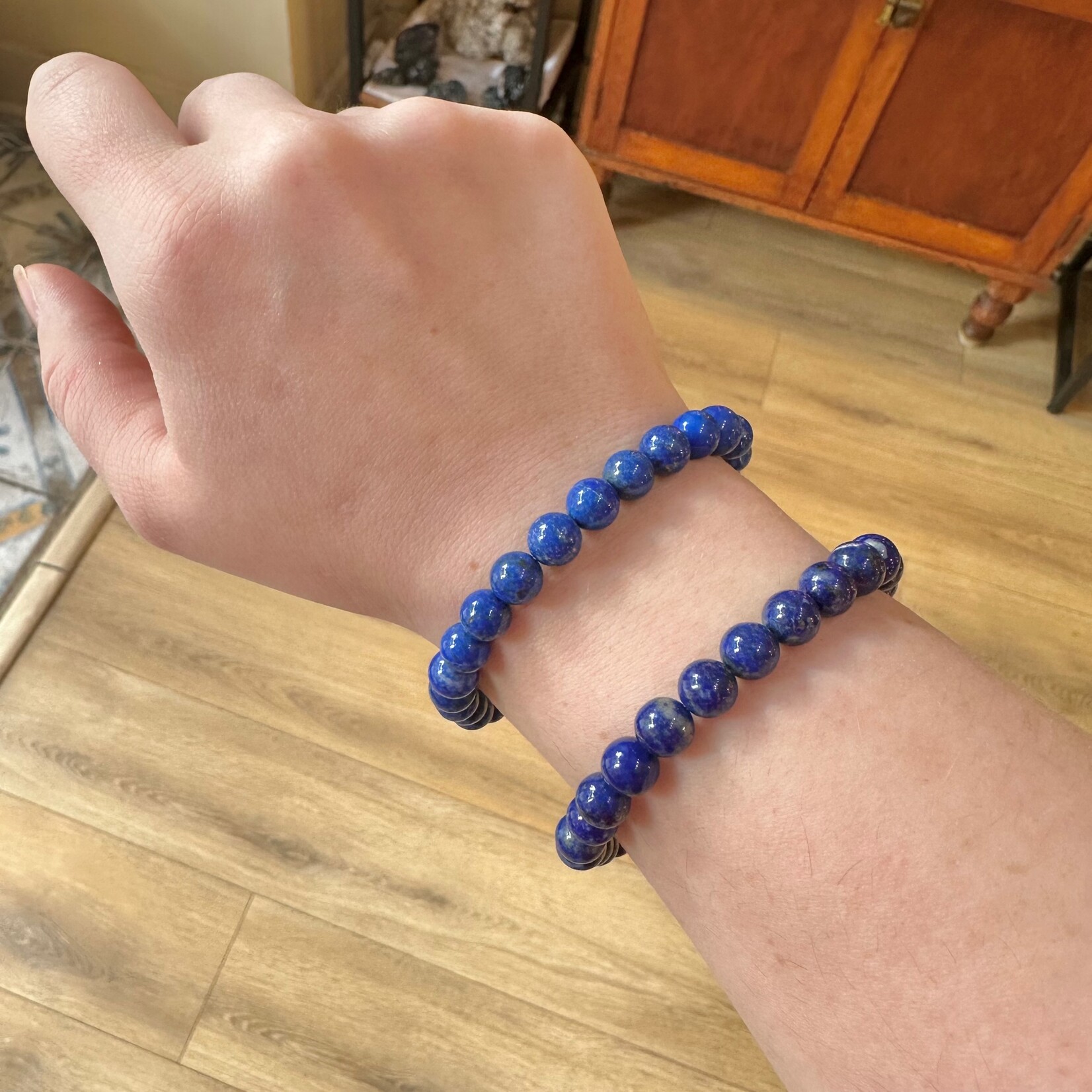 Healing Crystal Bracelet | Lapis | 8-9mm