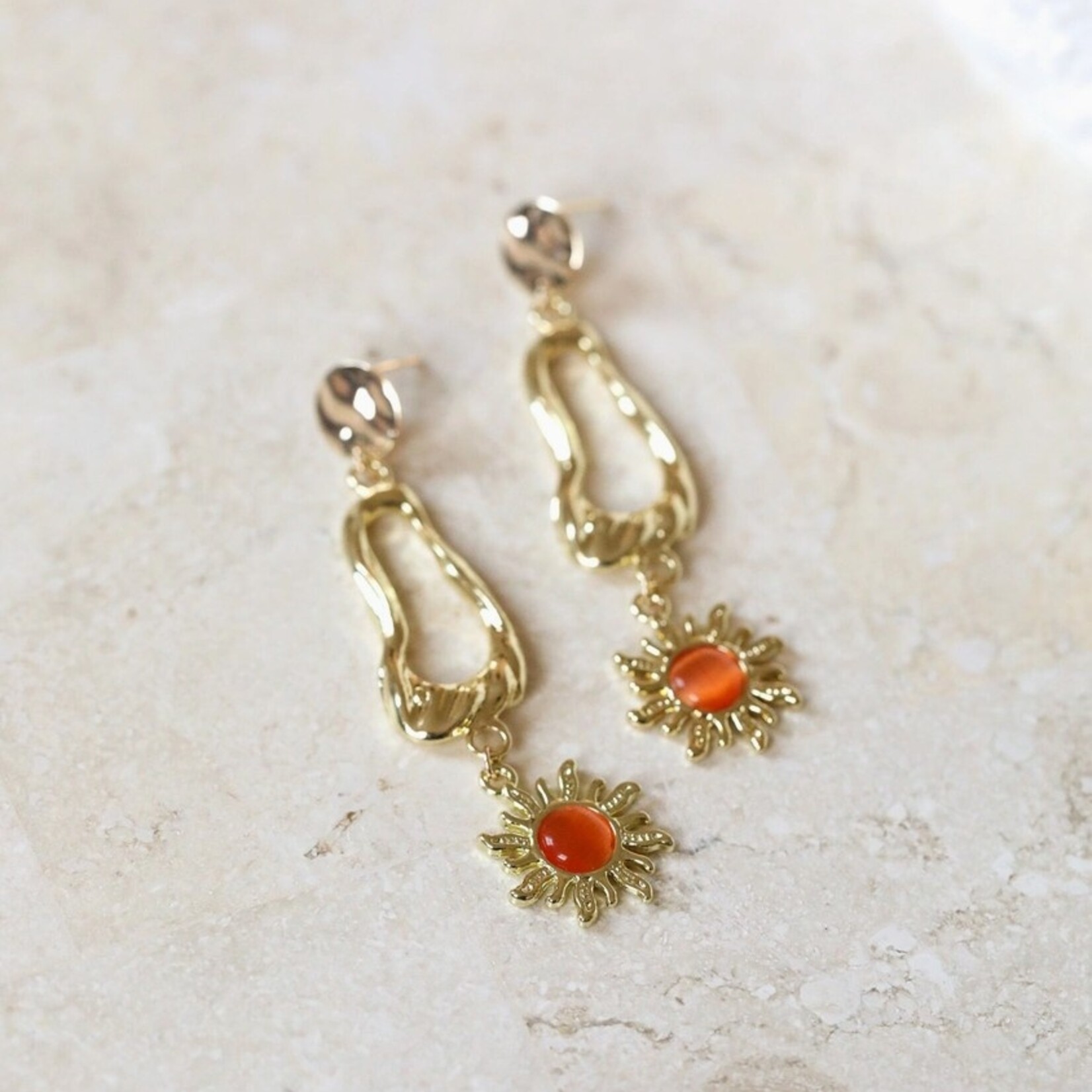 *Sunbeam Earrings · Gold